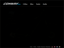 Tablet Screenshot of conway-bikes.de